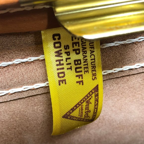 Vintage Leather Briefcase Doctor Bag New w Defects - Picture 6 of 14